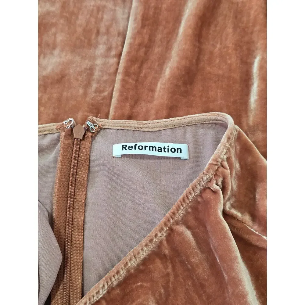 Reformation velvet piece